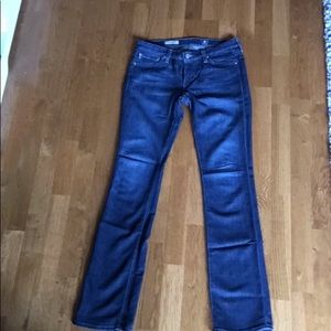 AG size 28 lightly faded wash jeans